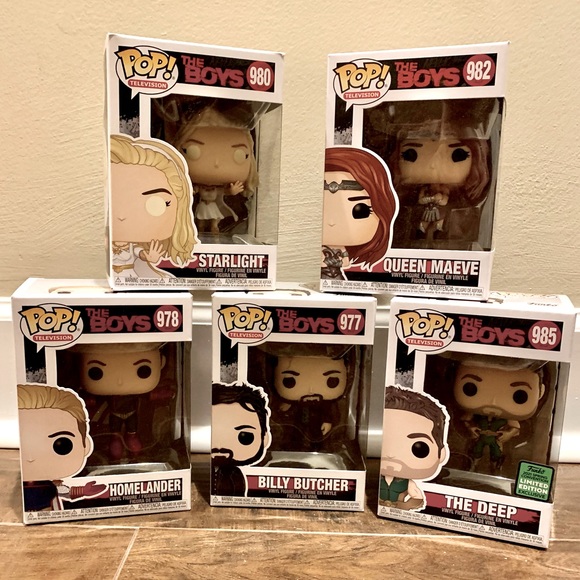 Funko Other - NIB The Boys Funko Pop set 977 978 980 982 985